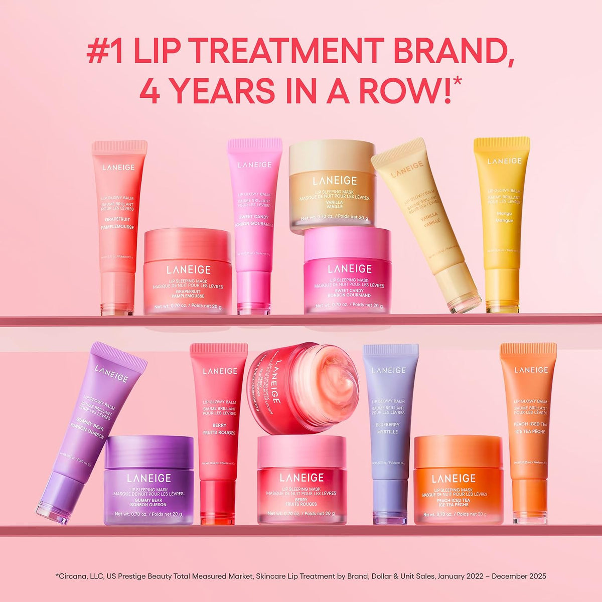 LANEIGE Lip Sleeping Mask Nourishing Overnight Treatment 20g