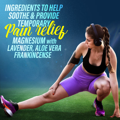Magnesium Oil Spray, Quick Absorbing, Muscle Relief & Soothing Aches, 2 Fl Oz